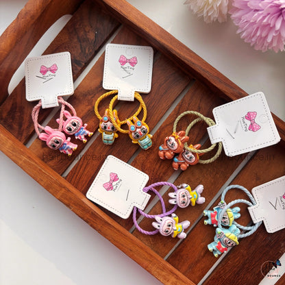 Cute Cartoon Doll Rubber Bands