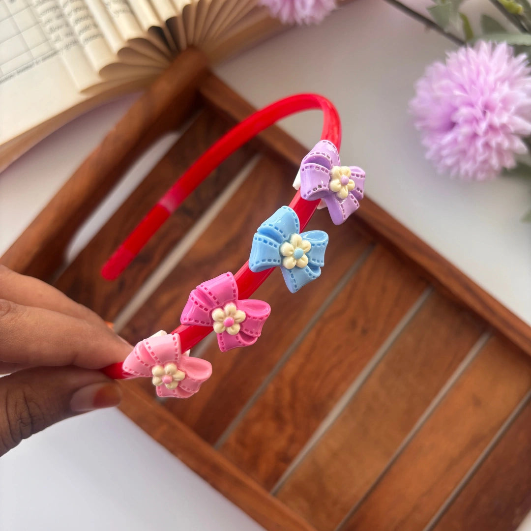 Bow Flower Headband