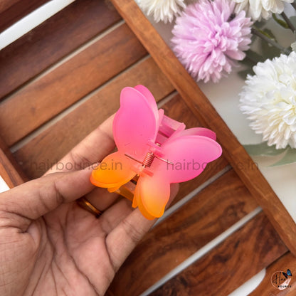 Rainbow Smooth Finish Butterfly - Large