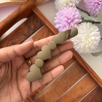 Matte Dual Shape Banana Clip