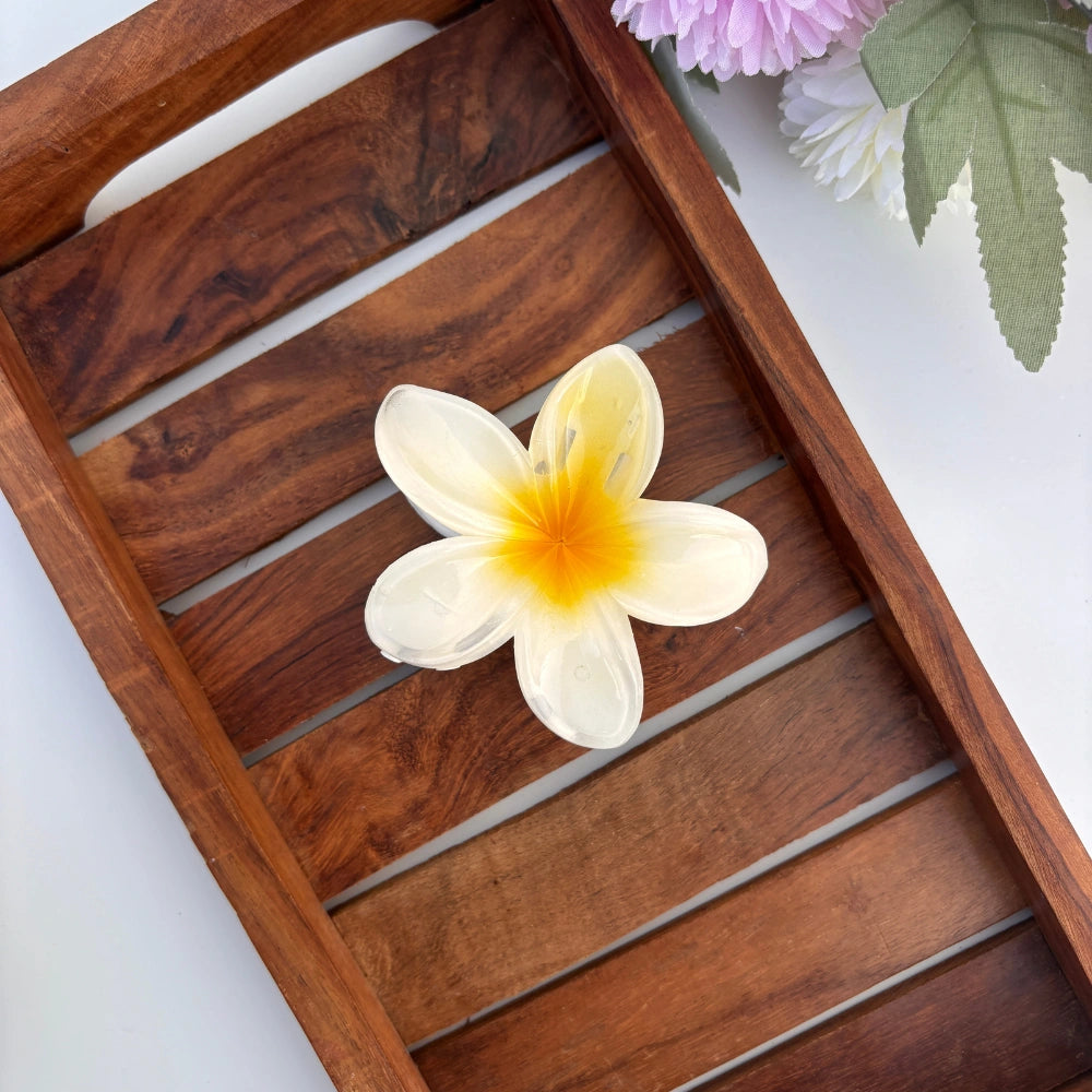 Tropical Bloom Hair Claw - Large