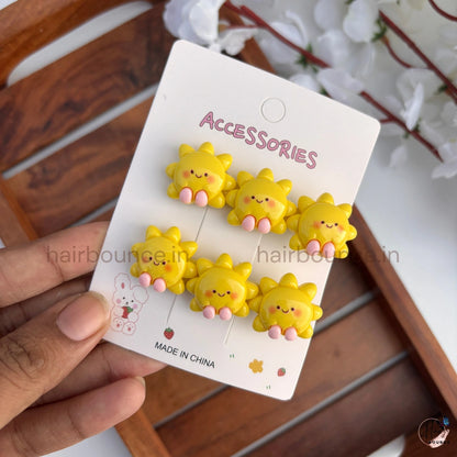 Cute Cartoon Alligator Hair Clips for Girls – Pack of 2