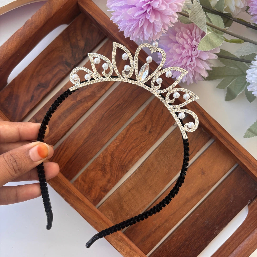 Pearl Princess Crown Headband