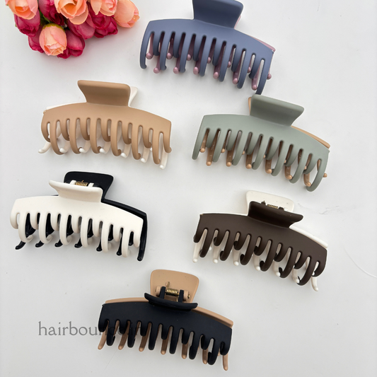 Dual Colour Large Hair Claw