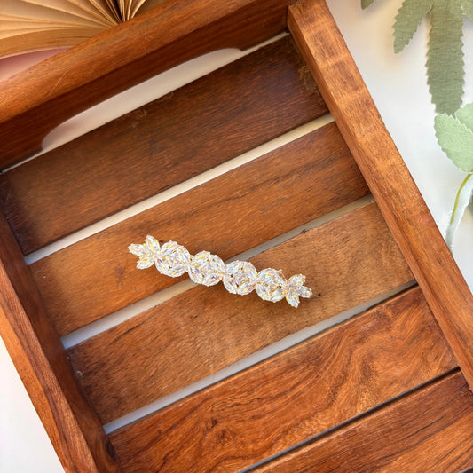 ✨ Crystal Bloom Luxe Hair Clip