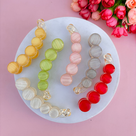 Colourful Banana Clip - Large