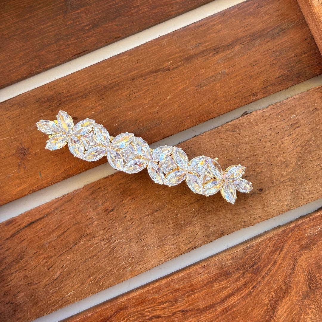 ✨ Crystal Bloom Luxe Hair Clip