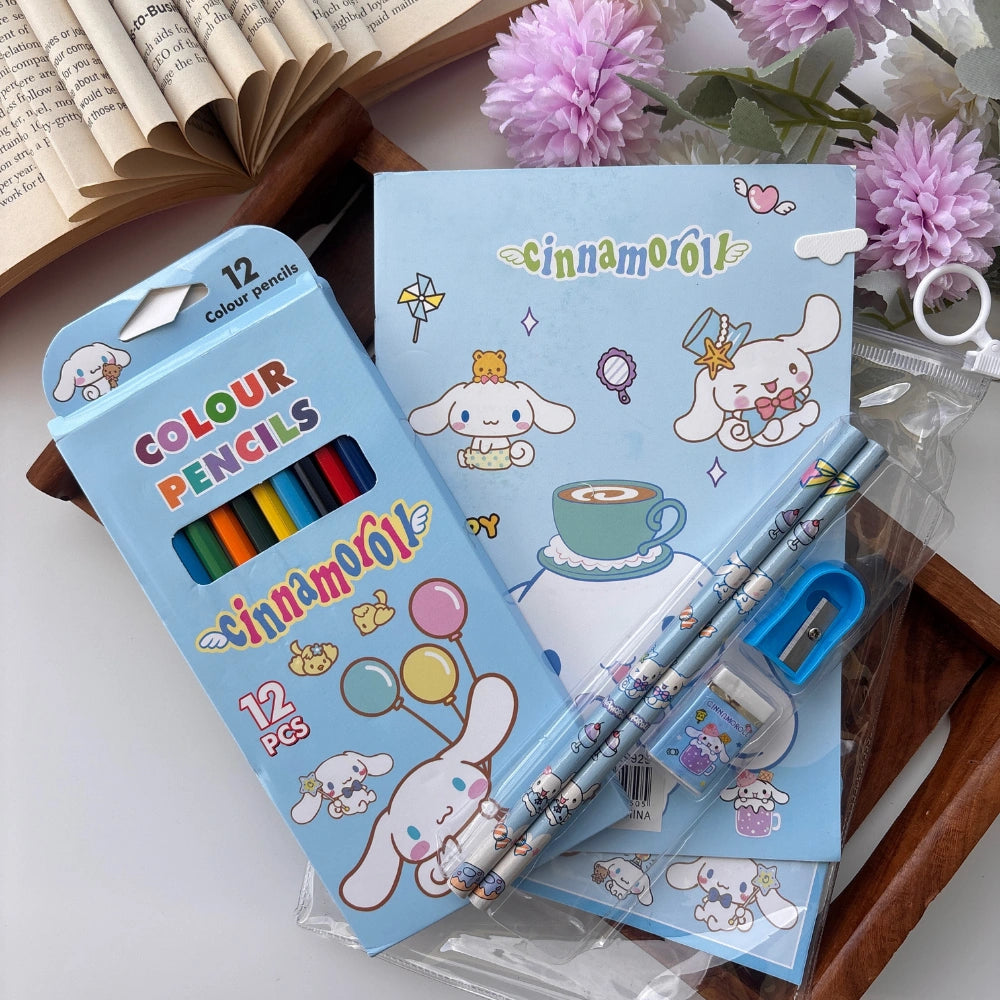 Pencil Colours Set – Vibrant Shades ✏️🌈