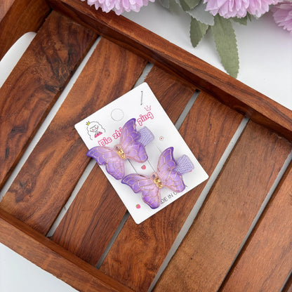 Magic Flutter Butterfly Clips