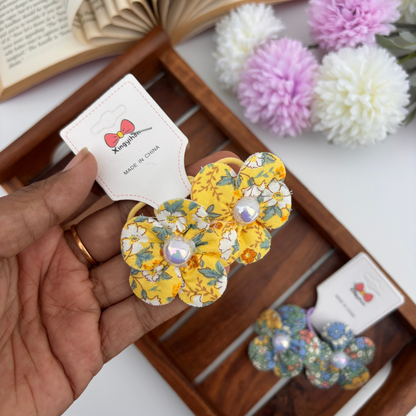 Floral Garden Rubber Bands