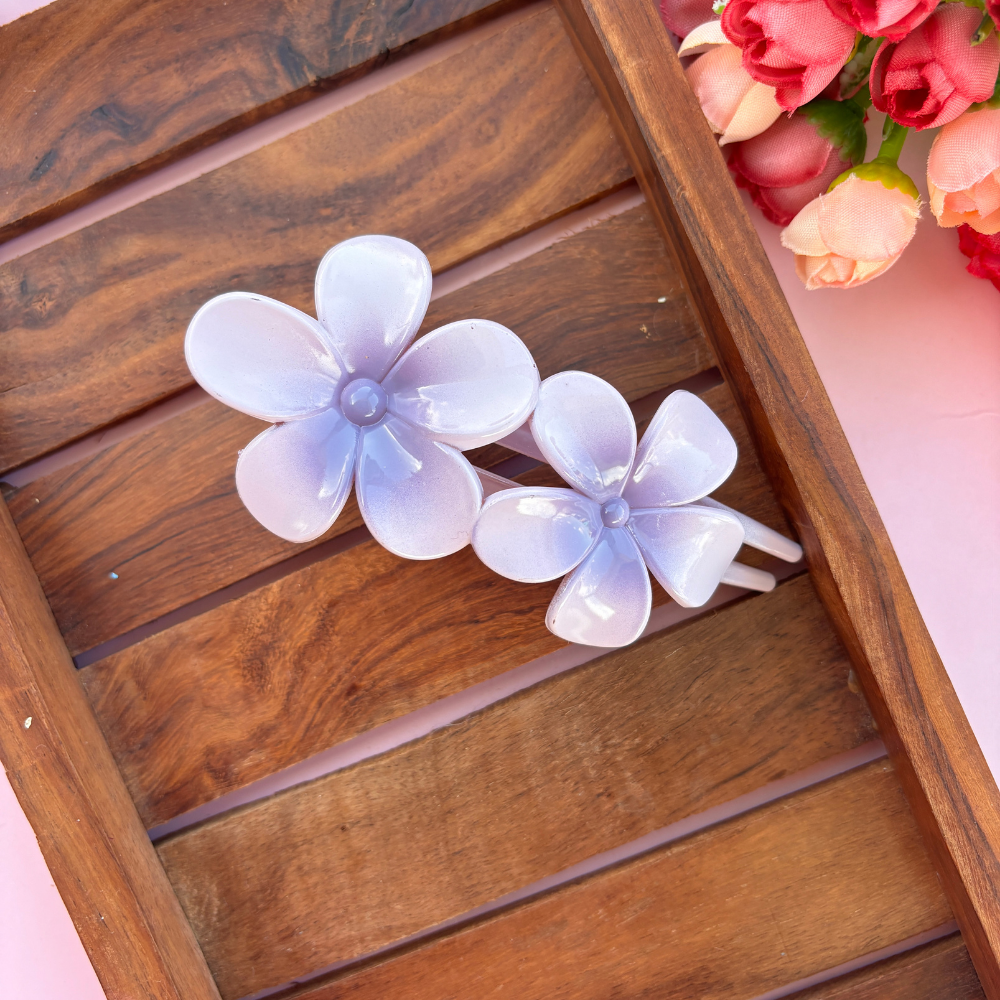 Dual Shade Slide Hair Clip - Large