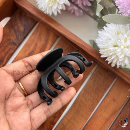 Matte Crown Hair Claw – Medium
