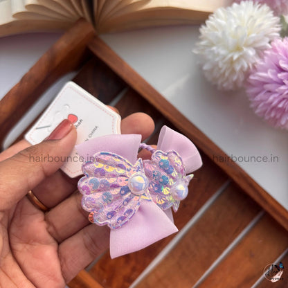 Mermaid Shell Bow Rubber Bands