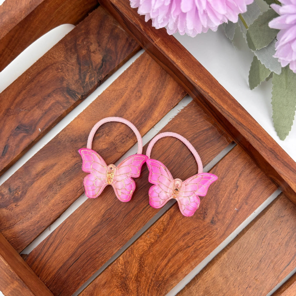 Fairy Wings Butterfly Rubber Bands