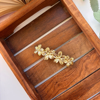 Flower Metal Center Clip