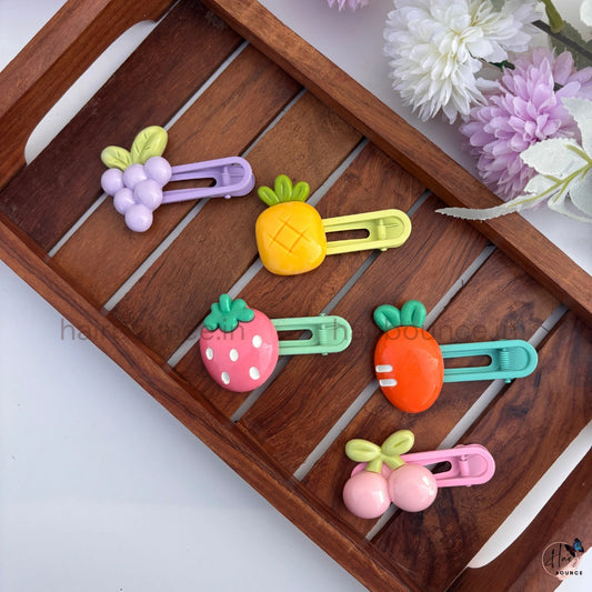 Fruity Pop Snap Hair Clip
