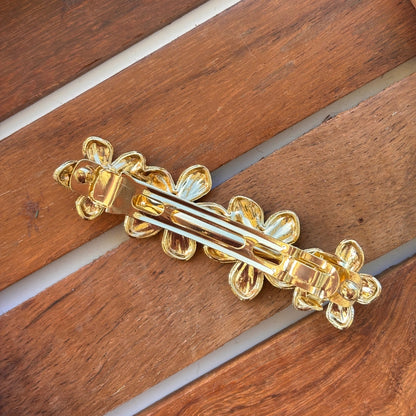 Flower Metal Center Clip