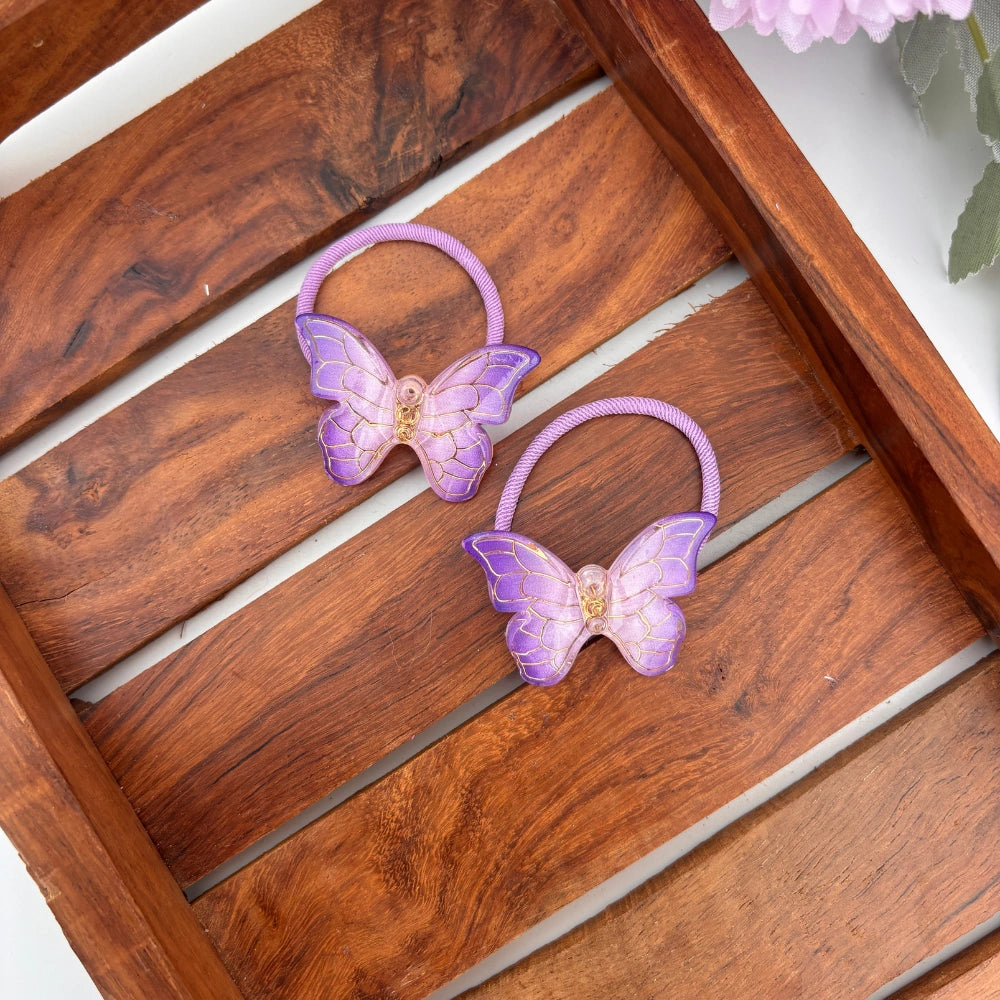 Fairy Wings Butterfly Rubber Bands