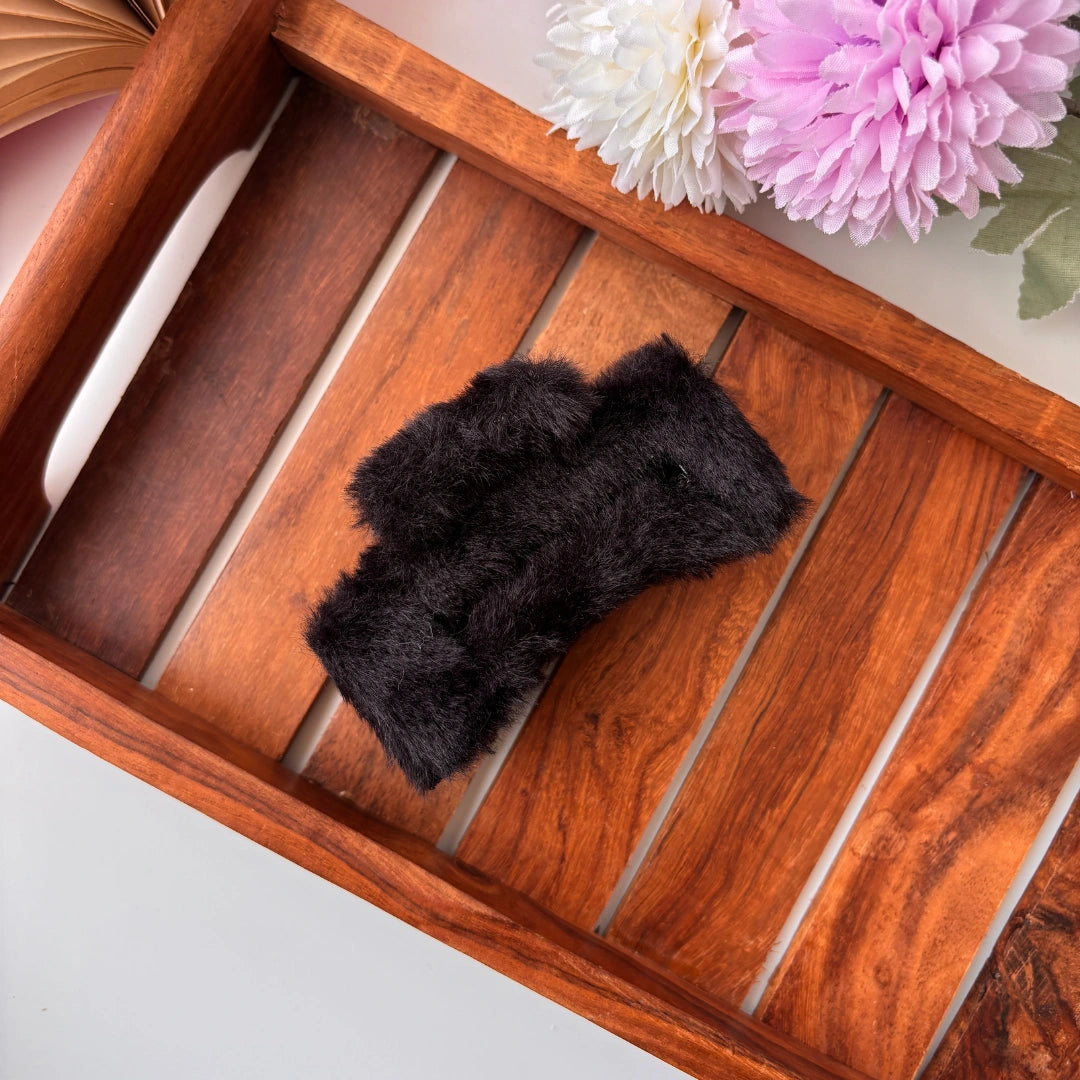 Nude Shade Rectangle Hair Claw - Large