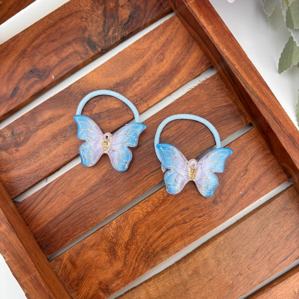 Fairy Wings Butterfly Rubber Bands