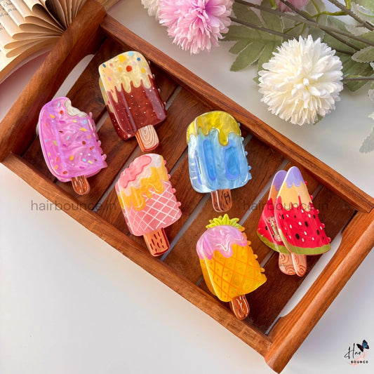 Sweet Treat Popsicle Hair Claw - Medium
