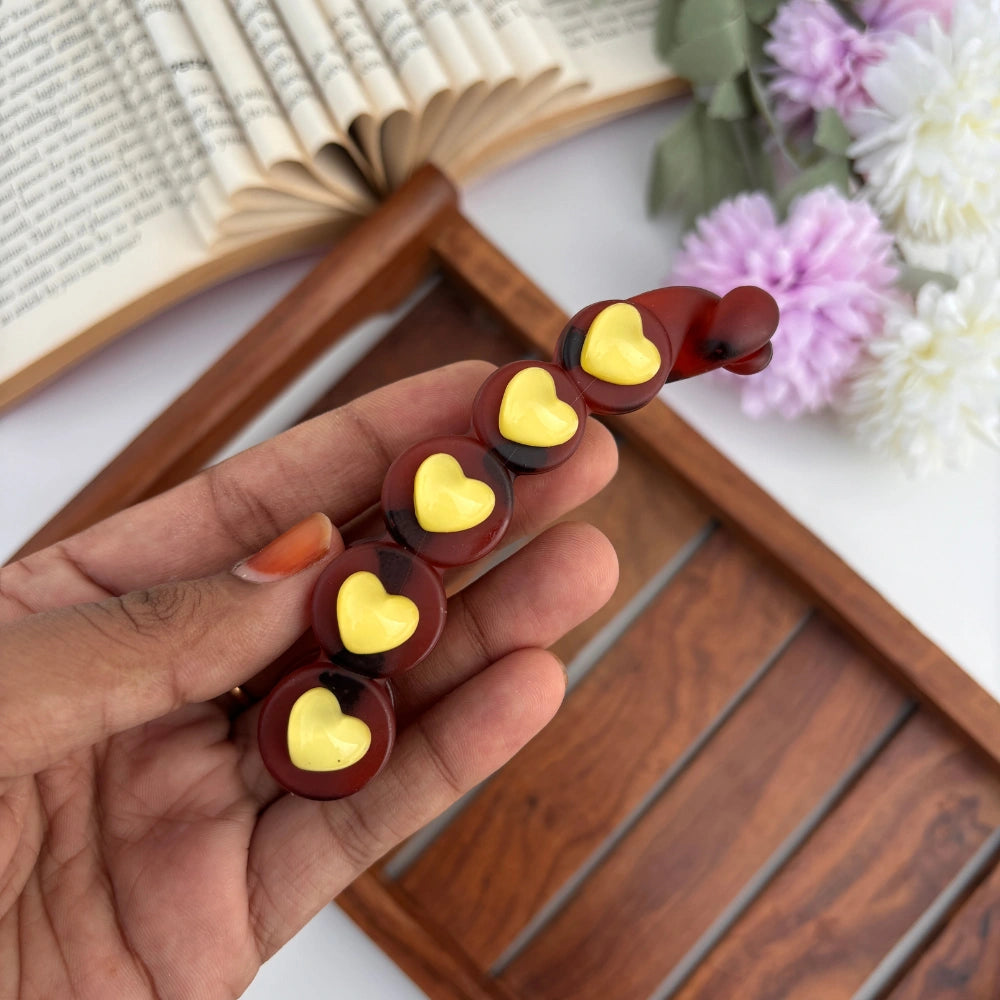 Heart Banana Clip - Large