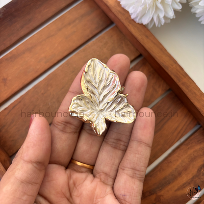 Iridescent Petal Butterfly Hair Claw – Medium