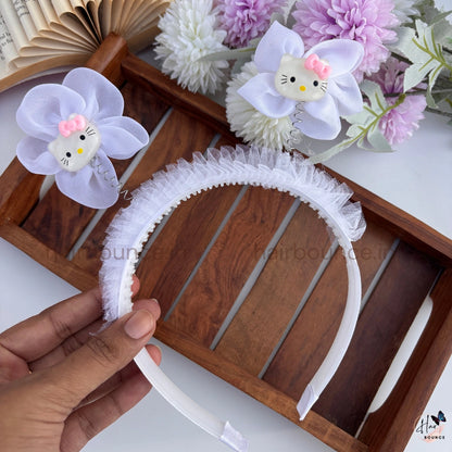 Hello Kitty Flower Spring Headband for Kids
