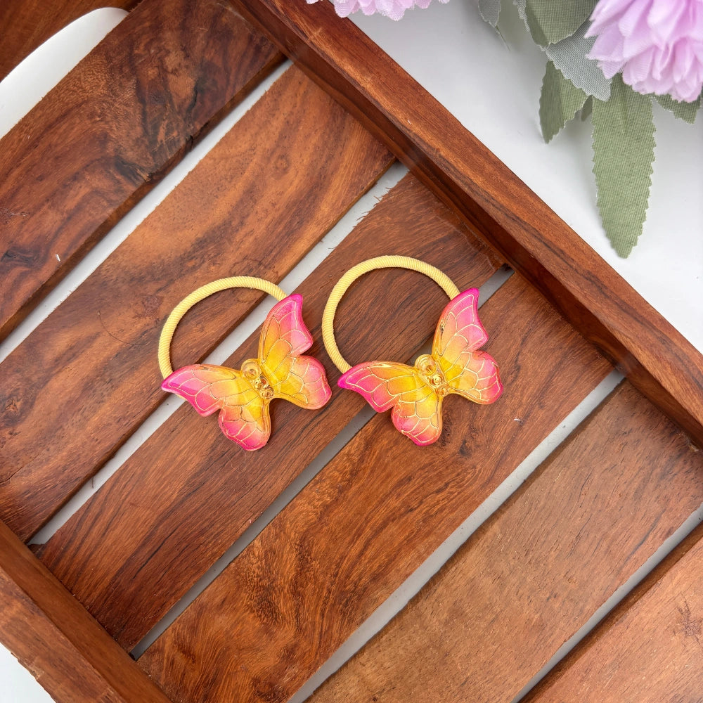 Fairy Wings Butterfly Rubber Bands