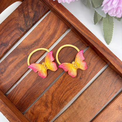 Fairy Wings Butterfly Rubber Bands