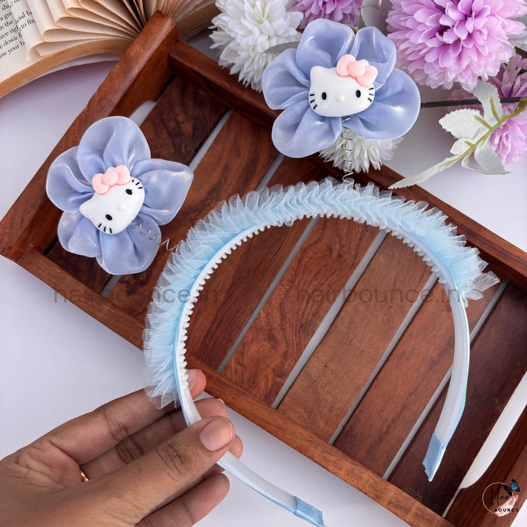 Hello Kitty Flower Spring Headband for Kids