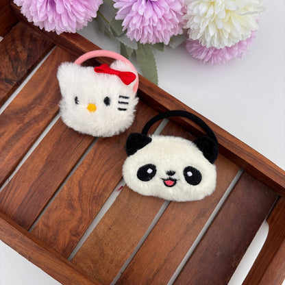 Furry Toy Rubber Band