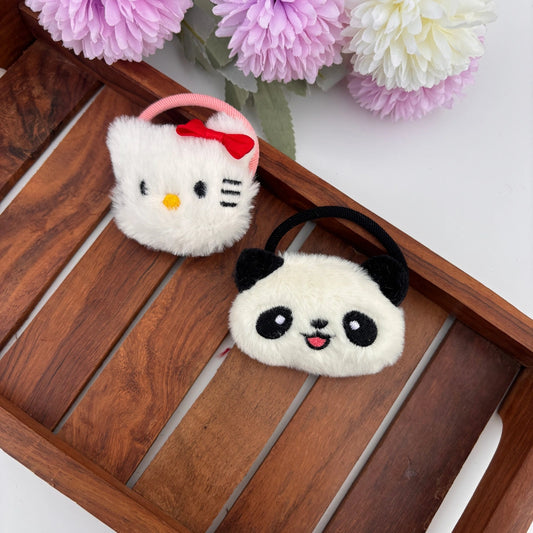 Furry Toy Rubber Band
