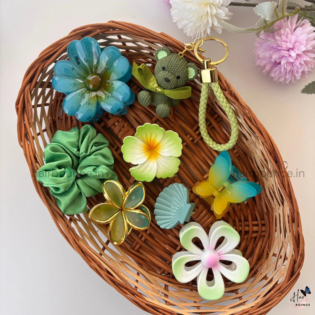 Garden Glow Hair Accessories Gift Hamper