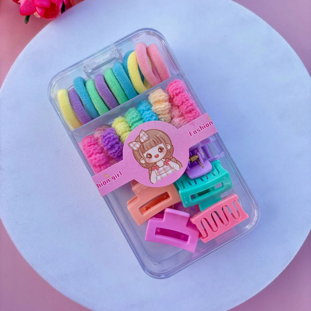 Rubber Bands and Small Hair Claws