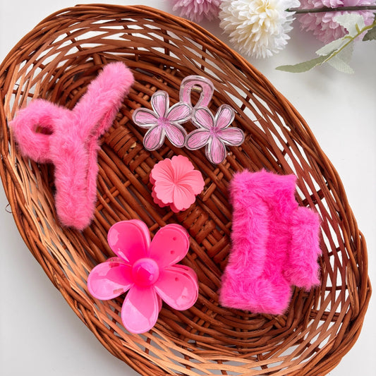 Pink Paradise Hair Hamper 💕🌺