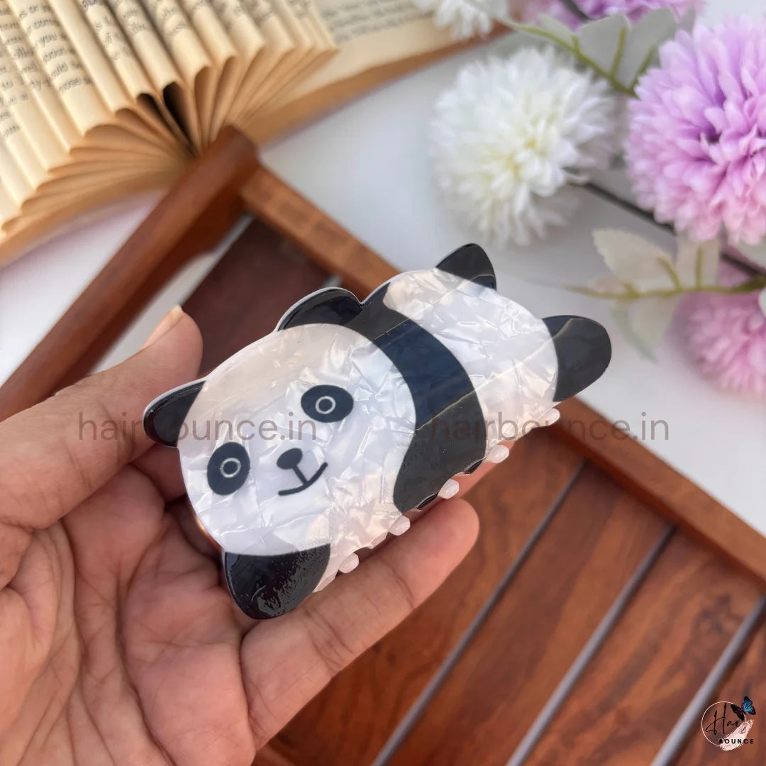 Panda Pals Hair Claw Clips – Large