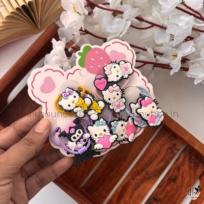 Cute Rubber Bands - Set of 5 Pairs