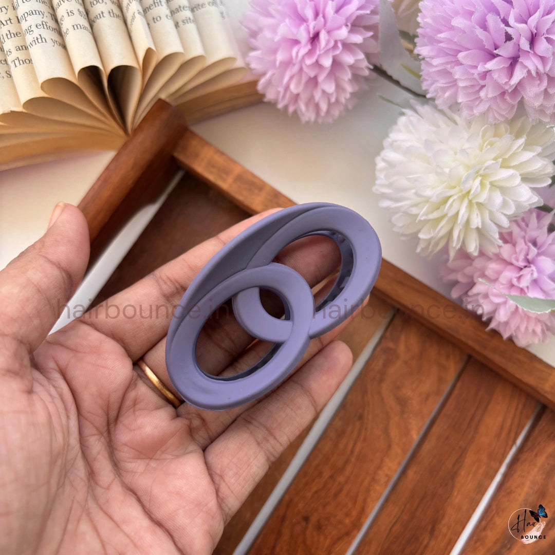 Infinity Link Hair Claw for Women – Medium