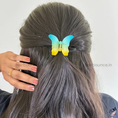 Ombre Butterfly Hair Claw - Small