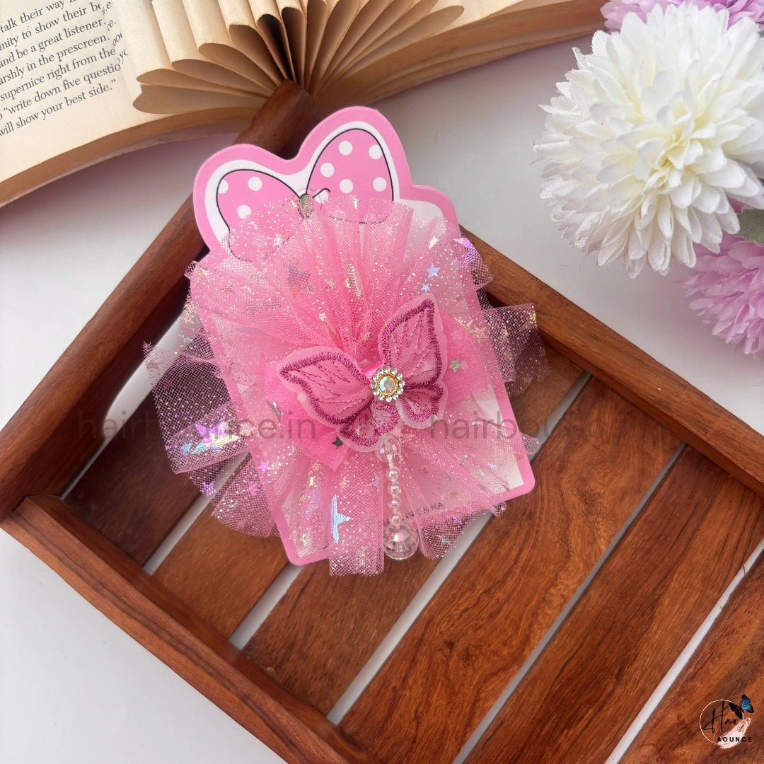Butterfly Stardust Alligator Clip