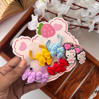 Cute Rubber Bands - Set of 5 Pairs
