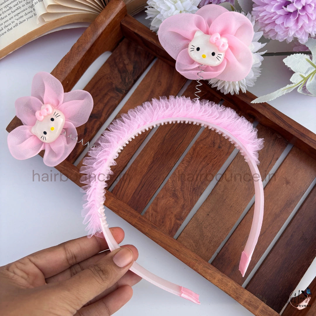 Hello Kitty Flower Spring Headband for Kids