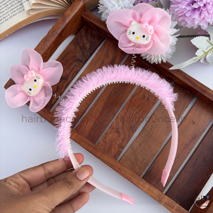 Hello Kitty Flower Spring Headband for Kids