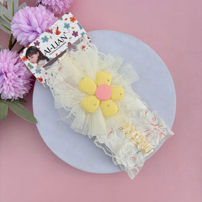 Petal Grace  New Born Baby Headband