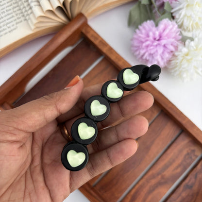 Heart Banana Clip - Large