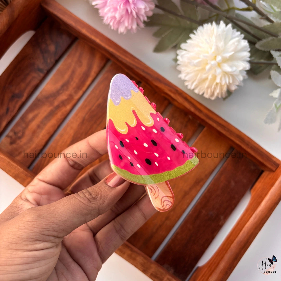 Sweet Treat Popsicle Hair Claw - Medium