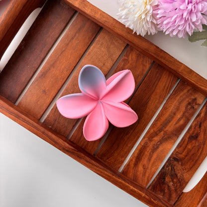Dual Shade Lilly Flower Hair Claw – Large
