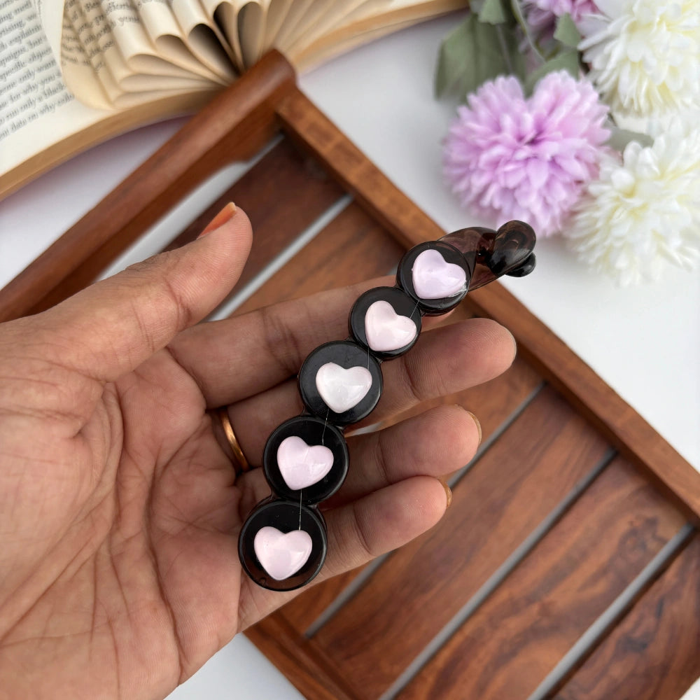 Heart Banana Clip - Large