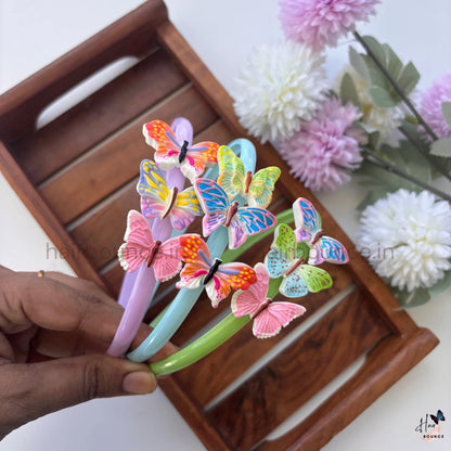 Butterfly Bloom Hairband – Pastel Collection